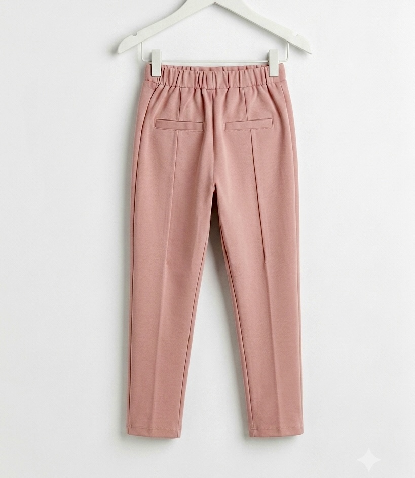 legging épais rose enfant