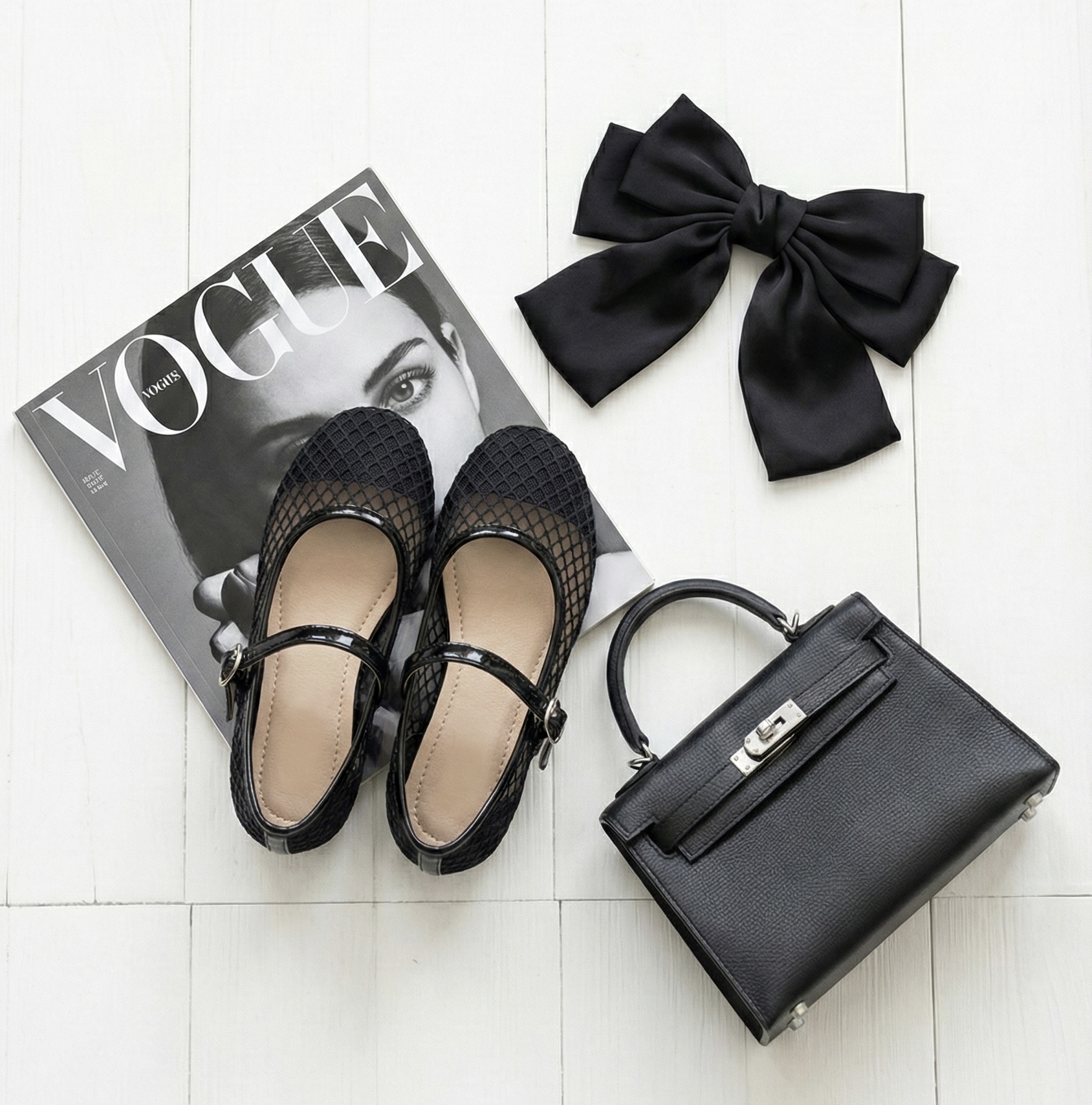 ballerine enfant noir