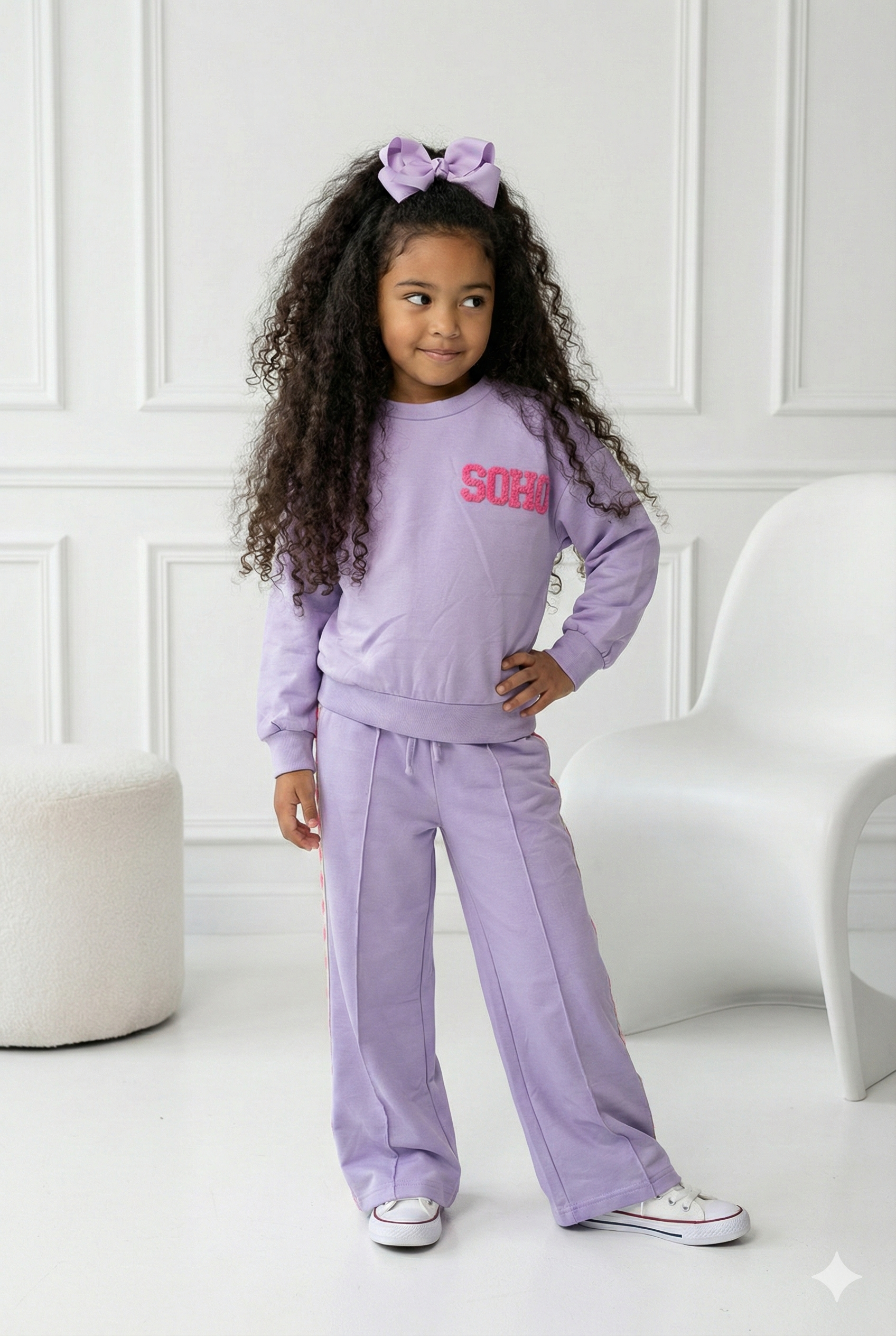 ensemble lila enfant