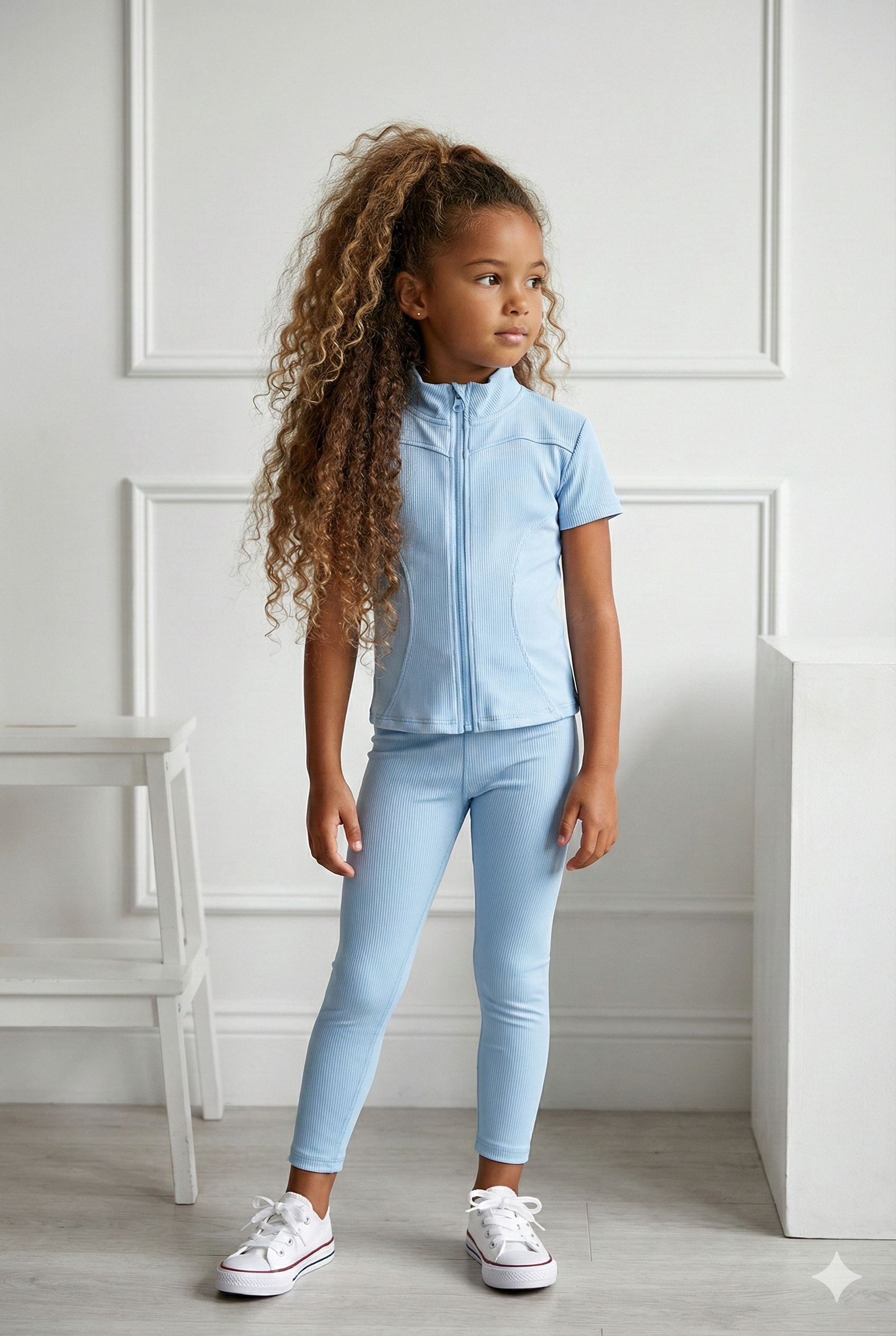 ensemble sport bleu enfant