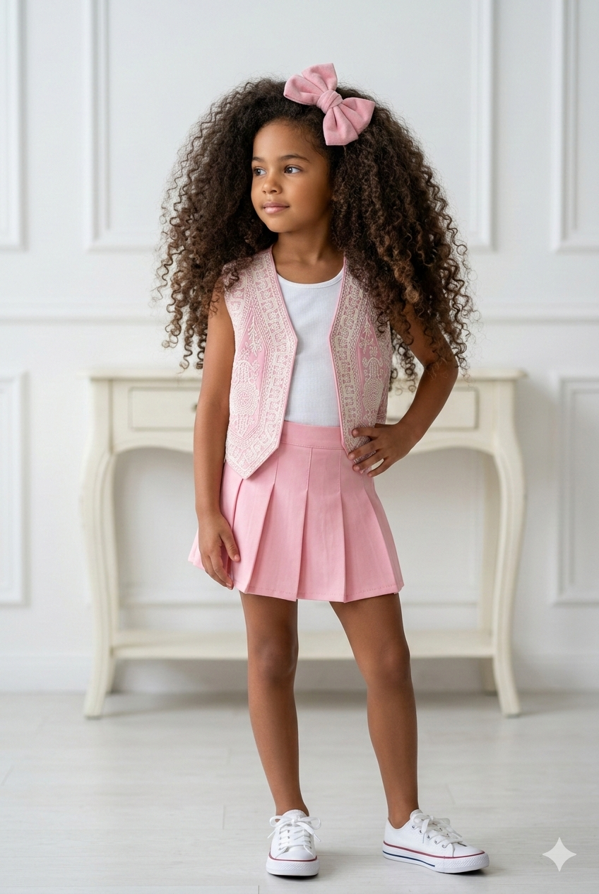 gilet bolero enfant