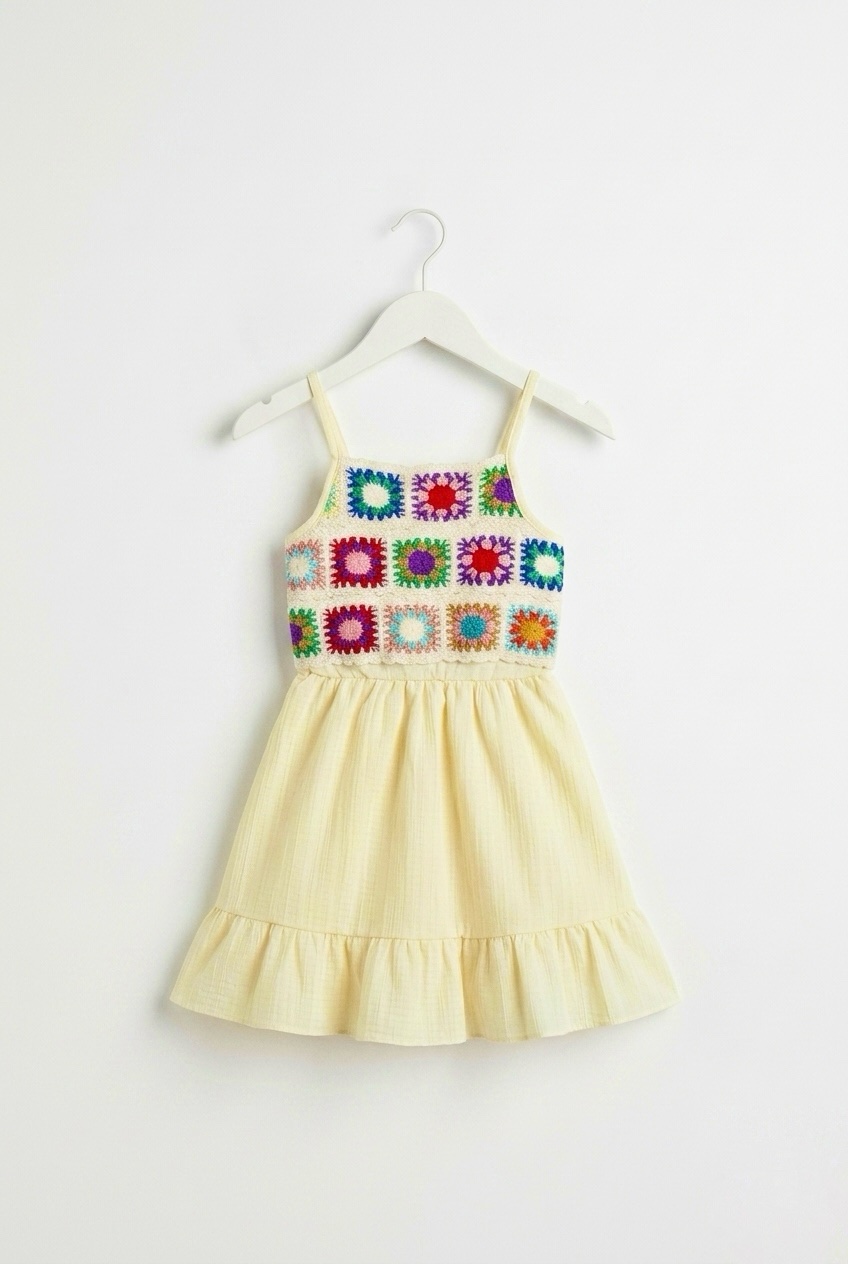 robe crochet enfant
