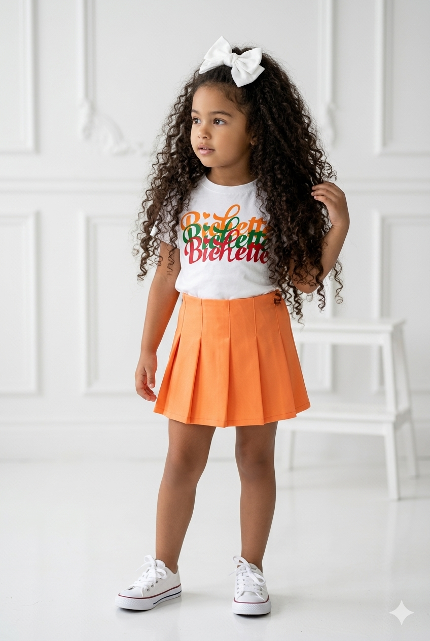 tee shirt bichette multi-colores enfant