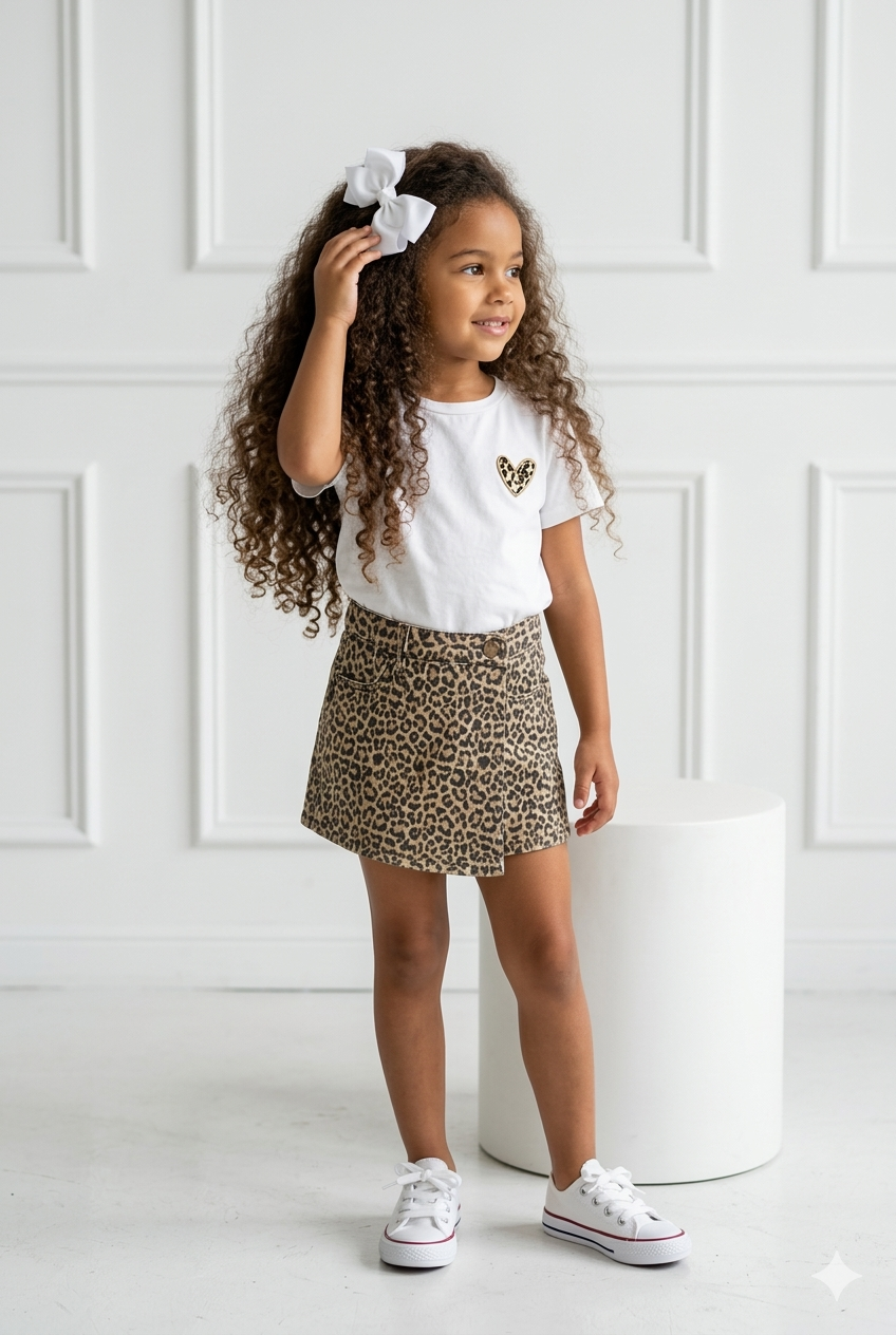 tee shirt cœur enfant