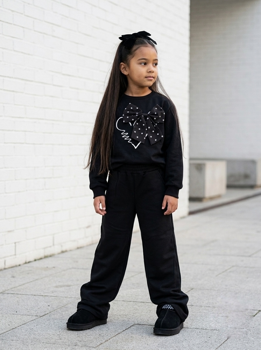 Ensemble Jogging Enfant « Cœur Chic »