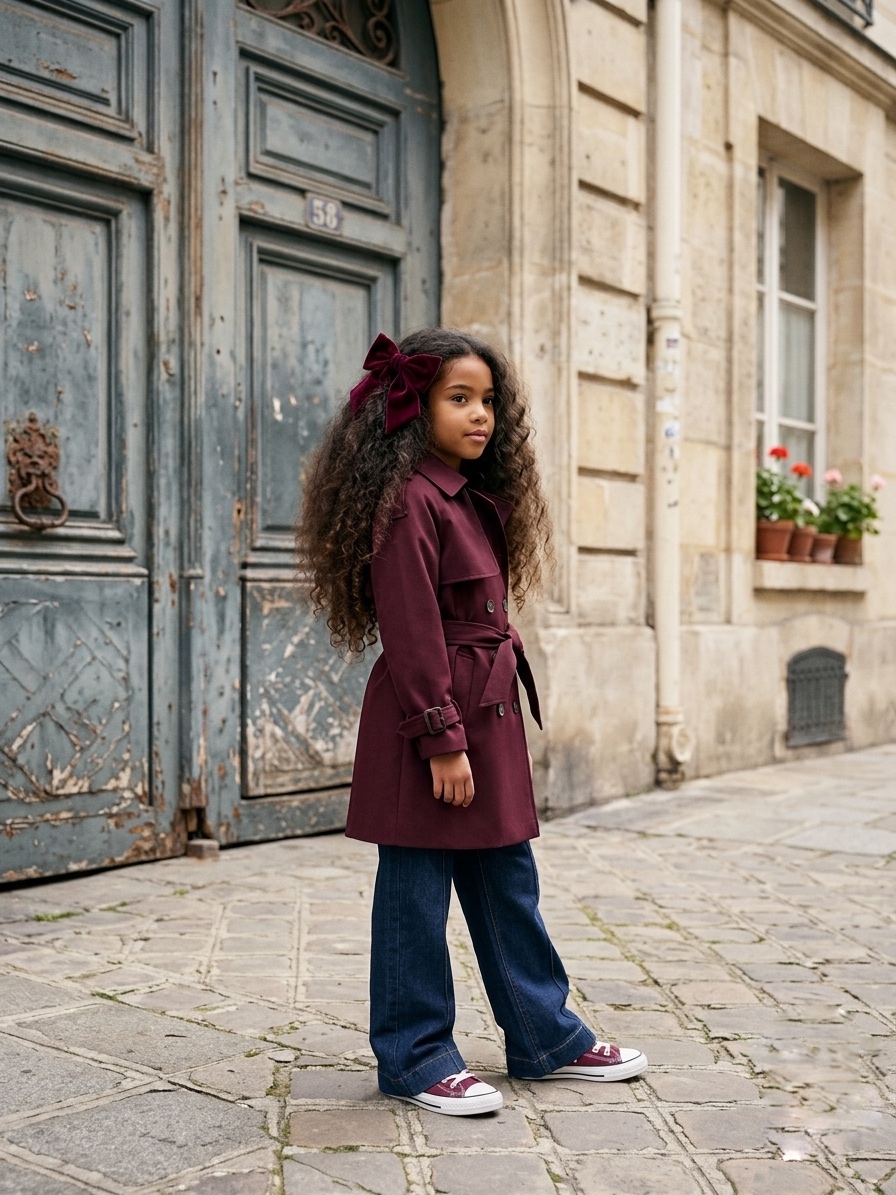 Trench-Coat Enfant « Cérémonie Parisienne »